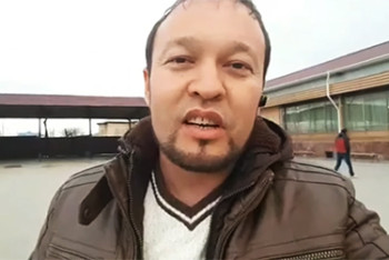 Фотография к новости: "Охотника за полицейскими" Жанпеисова задержали за выстрел из аэрозольного баллончика 