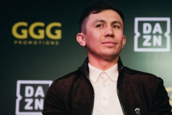 Фотография к новости: Геннадий Головкин обратился к фанатам перед боем за два титула