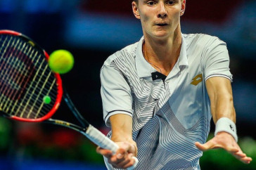 Фотография к новости: Казахстанский теннисист вышел в финал турнира серии ATP в Китае 