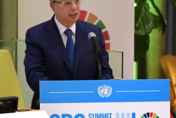 Фотография к новости: Токаев выступил на Форуме по вопросам устойчивого развития под эгидой Генассамблеи ООН