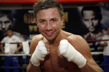 Фотография к новости: Головкин снял видео тренировки с "двойником"