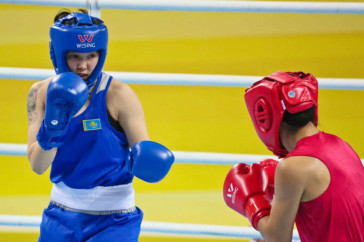 Фотография к новости: Назым Кызайбай сенсационно уступила в первом же бою ЧМ-2019 по боксу