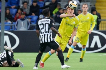 Фотография к новости: "Астана" проиграла дома "Партизану" в матче Лиги Европы