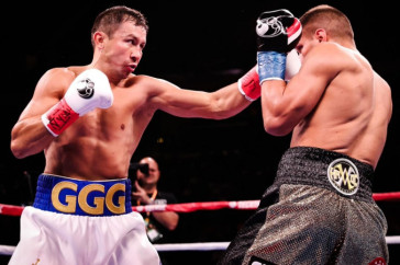 Фотография к новости: Головкин победил Деревянченко и вернул себе титулы чемпиона мира в среднем весе