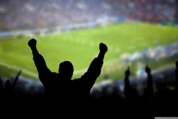 Фотография к новости: Полиция наказала фанатов, которые пытались сорвать футбольный матч в Нур-Султане