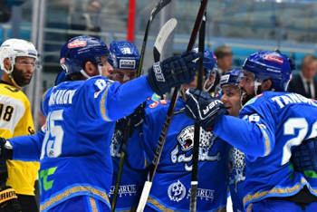 Фотография к новости: "Барыс" по-крупному обыграл "Северсталь" в КХЛ