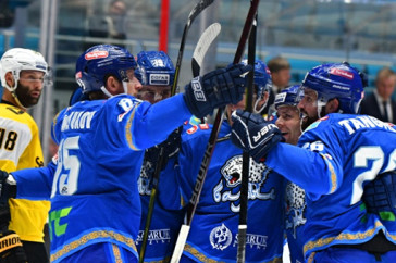 Фотография к новости: "Барыс" по-крупному обыграл "Северсталь" в КХЛ