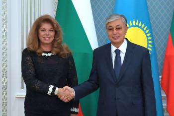 Фотография к новости: Глава государства принял вице-президента Болгарии 