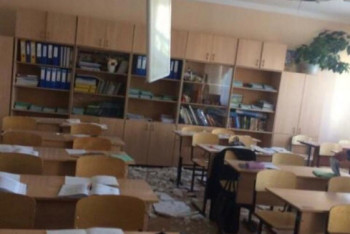 Фотография к новости: Потолок обвалился на девочку в школе Нур-Султана 