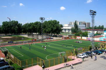 Фотография к новости: В Алматы прошел турнир по мини-футболу в рамках проекта "Спорт по понедельникам-2019"