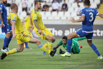 Фотография к новости: Сборная РК по футболу дома проиграла Кипру в отборе на Евро-2020