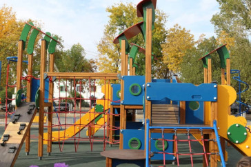 Фотография к новости: Спортивную площадку стоимостью 60 миллионов тенге построили в селе в Алматинской области