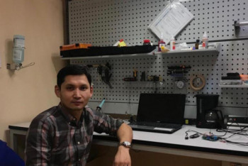 Фотография к новости: Систему оповещения при пожаре через sim-карту изобрел астанчанин 