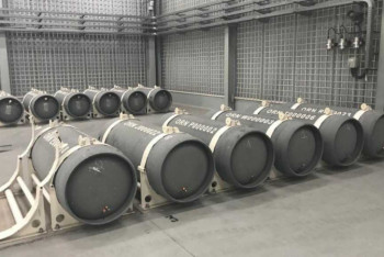 Фотография к новости: В Казахстан на хранение доставили первую партию низкобогащенного урана