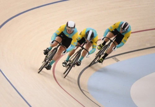 Фотография к новости: Казахстанец завоевал "золото" на чемпионате Азии по велоспорту на треке