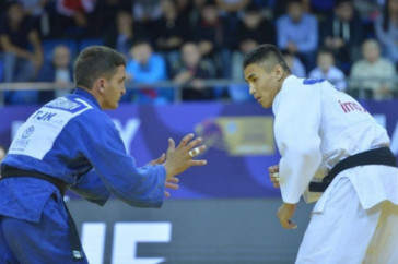 Фотография к новости: Три "золота" завоевали казахстанские дзюдоисты на турнире в Словении