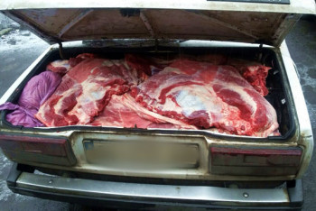 Фотография к новости: Безработный житель Усть-Каменогорска похитил 170 килограммов мяса, чтобы поесть