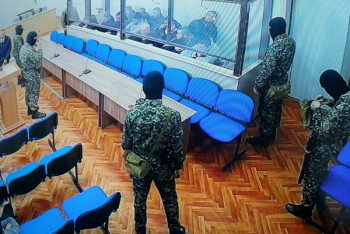 Фотография к новости: 14 возвращенных из Сирии казахстанцев предстали перед судом в Нур-Султане