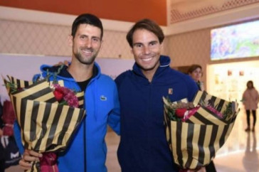 Фотография к новости: Рафаэль Надаль и Новак Джокович прибыли в Нур-Султан