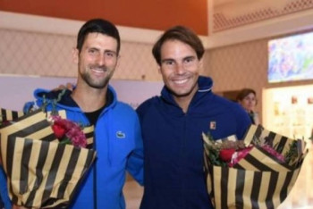 Фотография к новости: Ожидаются встречи Елбасы и Президента РК со звездами мирового тенниса Джоковичем и Надалем