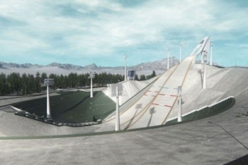 Фотография к новости: "Сложно сказать" - аким о рентабельности трамплинов в Щучинске