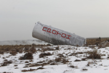Фотография к новости: Ракетоноситель "Протон" с гептиловым топливом "упал" на территорию Казахстана