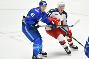 Фотография к новости: "Барыс" всухую уступил ЦСКА в рамках КХЛ 