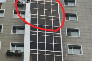 Фотография к новости: "О выселении вопрос не стоит" - в акимате Нур-Султана прокомментировали искривившийся балкон в ЖК "Орбита"