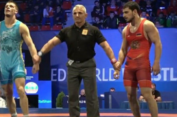 Фотография к новости: Казахстанец Евгений Поливадов стал бронзовым призером ЧМ-2019 по греко-римской борьбе