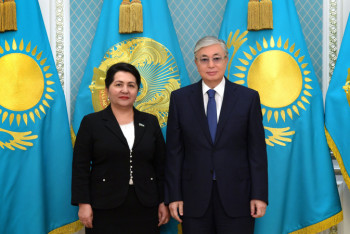 Фотография к новости: Токаев принял главу Сената Узбекистана