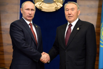 Фотография к новости: Назарбаев провел телефонный разговор с Путиным 