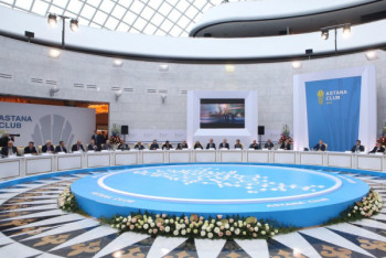 Фотография к новости: Назарбаев предложил создать Евразийскую модель безопасности