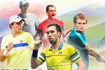 Фотография к новости: Стало известно расписание команды Казахстана на Кубке Дэвиса