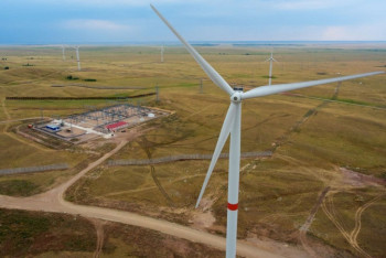 Фотография к новости: В Акмолинской области строится солнечная электростанция