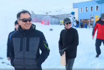 Фотография к новости: Сагинтаев написал пост об открытии Шымбулака и получил в ответ жалобы на цены