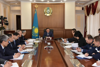 Фотография к новости: Итоги рабочей поездки Президента в Акмолинскую область обсуждены в акимате региона 