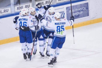 Фотография к новости: "Барыс" одержал победу над "Северсталью" и прервал серию поражений в КХЛ