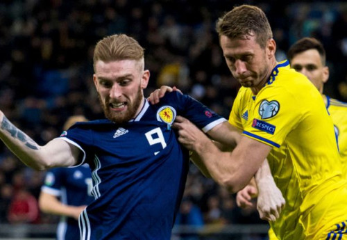 Фотография к новости: Казахстан забил первым, но проиграл Шотландии заключительный матч отбора ЕВРО-2020