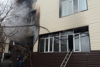 Фотография к новости: Частично сгоревшую школу восстановят за счет бюджета в Жезказгане