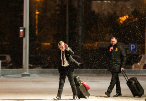 Фотография к новости: "Манчестер Юнайтед" прилетел в Нур-Султан