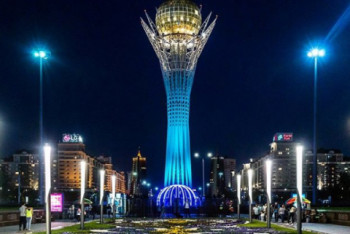 Фотография к новости: "Байтерек" поменяет подсветку перед матчем "Астана" - "Манчестер Юнайтед" 