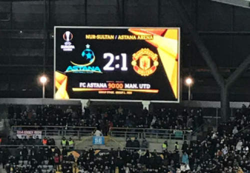 Фотография к новости: "Бесценная победа!" – "Астана" сенсационно обыграла МЮ в Лиге Европы 