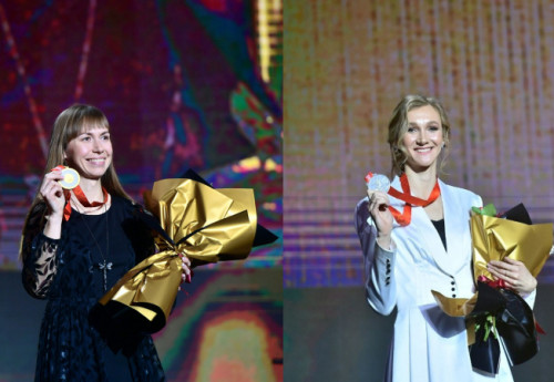 Фотография к новости: Две медали Олимпиады-2008 дошли до казахстанских спортсменок