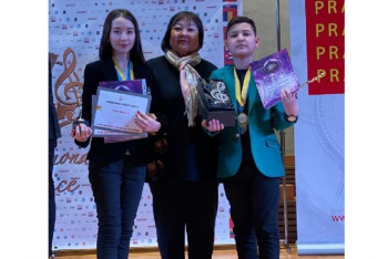 Фотография к новости: Голос юного казахстанского певца назвали бриллиантовым в Чехии