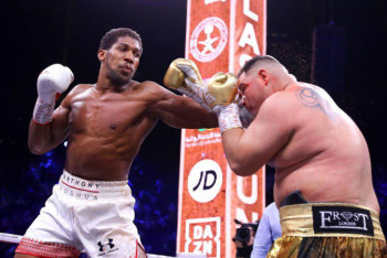 Фотография к новости: Джошуа победил Руиса и снова стал чемпионом мира по боксу