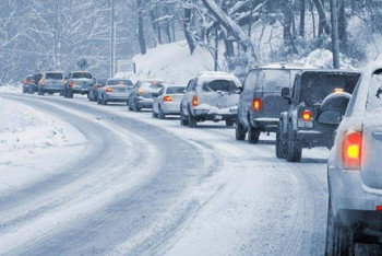 Фотография к новости: Из-за непогоды ограничено движение на нескольких трассах Акмолинской области и ВКО