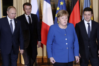 Фотография к новости: Лидеры "нормандской четверки" договорились по ряду вопросов