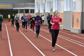 Фотография к новости: Легкоатлетический манеж открыли в Кокшетау ко Дню независимости