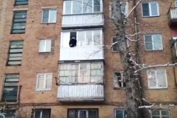 Фотография к новости: Видео спасения полицейскими мужчины от самоубийства в Усть-Каменогорске появилось в Сети