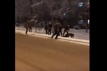 Фотография к новости: Видео с жестокой ночной дракой в Алматы распространяется в соцсетях